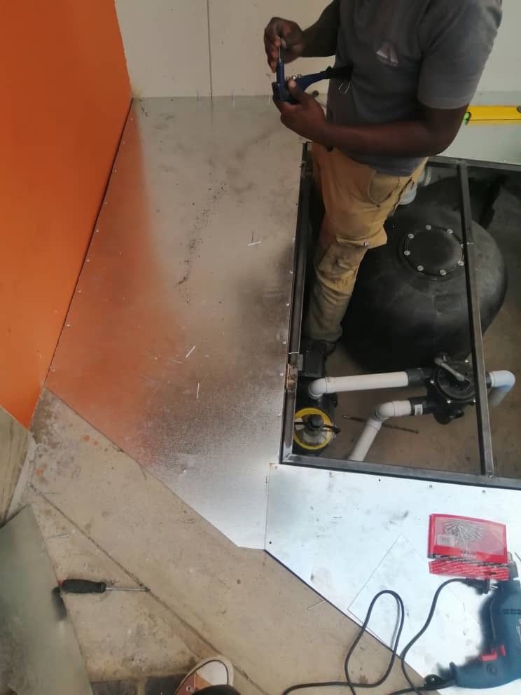 Technical installation work