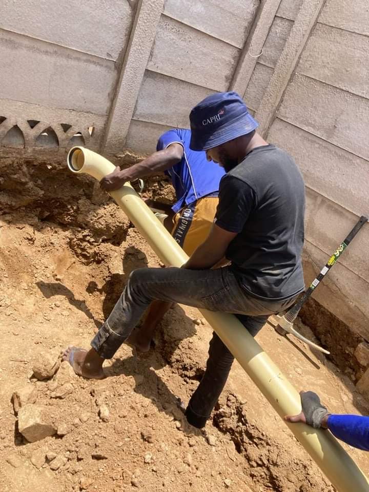 Plumbing and drainage installation